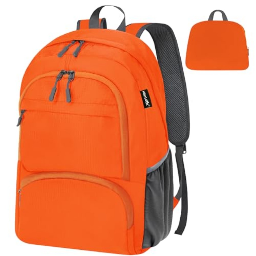 Foldable Backpack Small - 20L Lightweight Packable Hiking Daypack Foldable