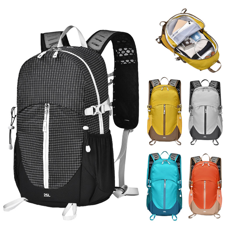 25l Large Capacity Hiking Back - Hiking Backpack Waterproof บทวิจารณ์และราคา
