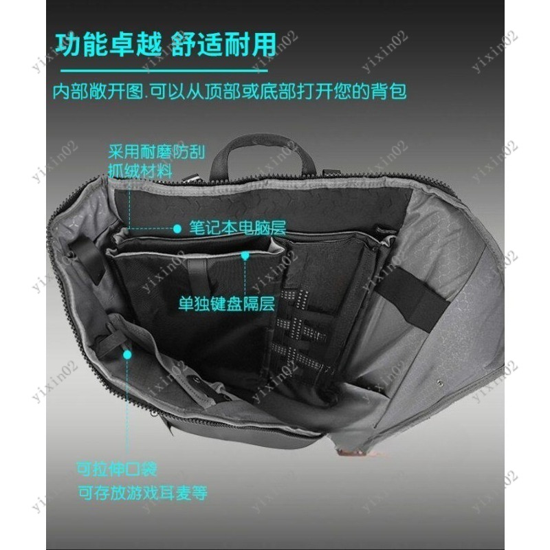 Large Capacity Laptop Backpack - Rain Cover Backpack บทวิจารณ์และราคา