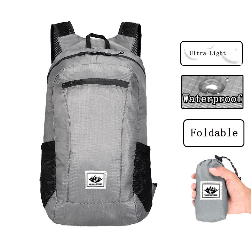 Outdoor Hiking Bag 20L Lightwe - Foldable Backpack Small บทวิจารณ์และราคา