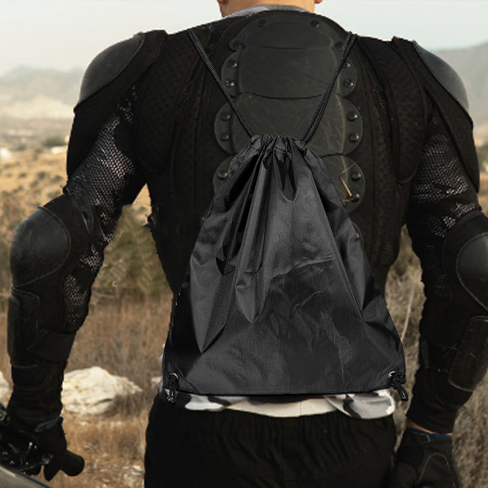 2Pcs Waterproof Motorcycle Dra - Drawstring Gym Bag บทวิจารณ์และราคา