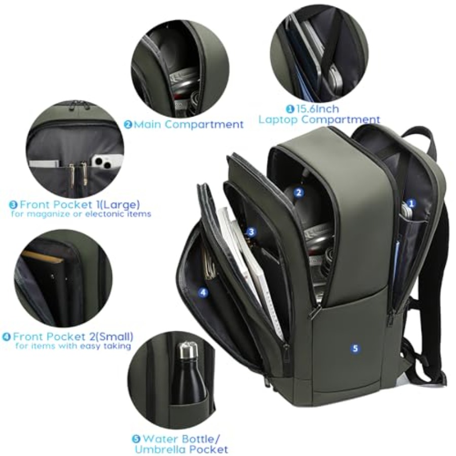 28L Lightweight Hiking Backpac - Laptop Backpack 15.6 บทวิจารณ์และราคา