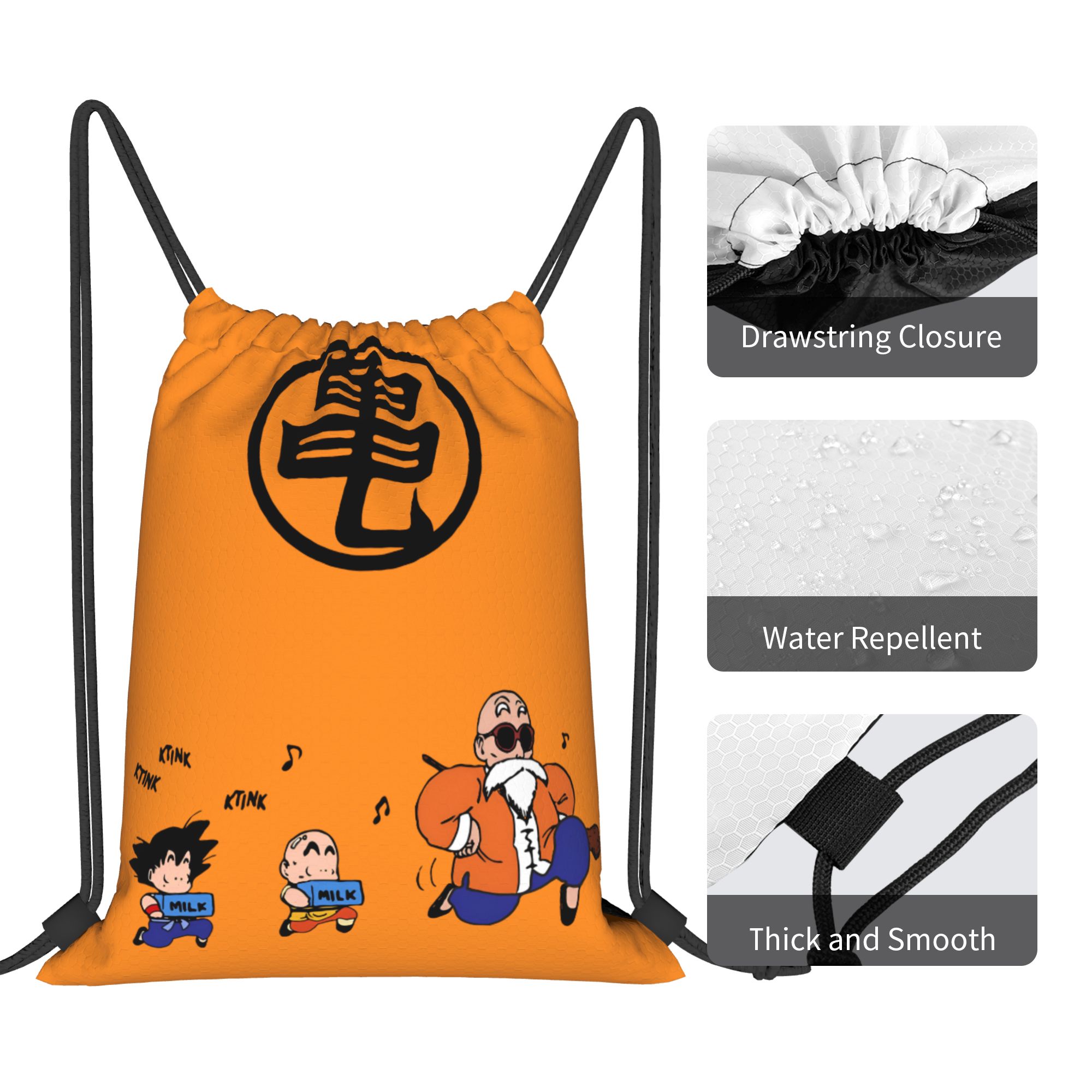 D-Dragon B-Ball Masters Roshis - Drawstring Gym Bag บทวิจารณ์และราคา