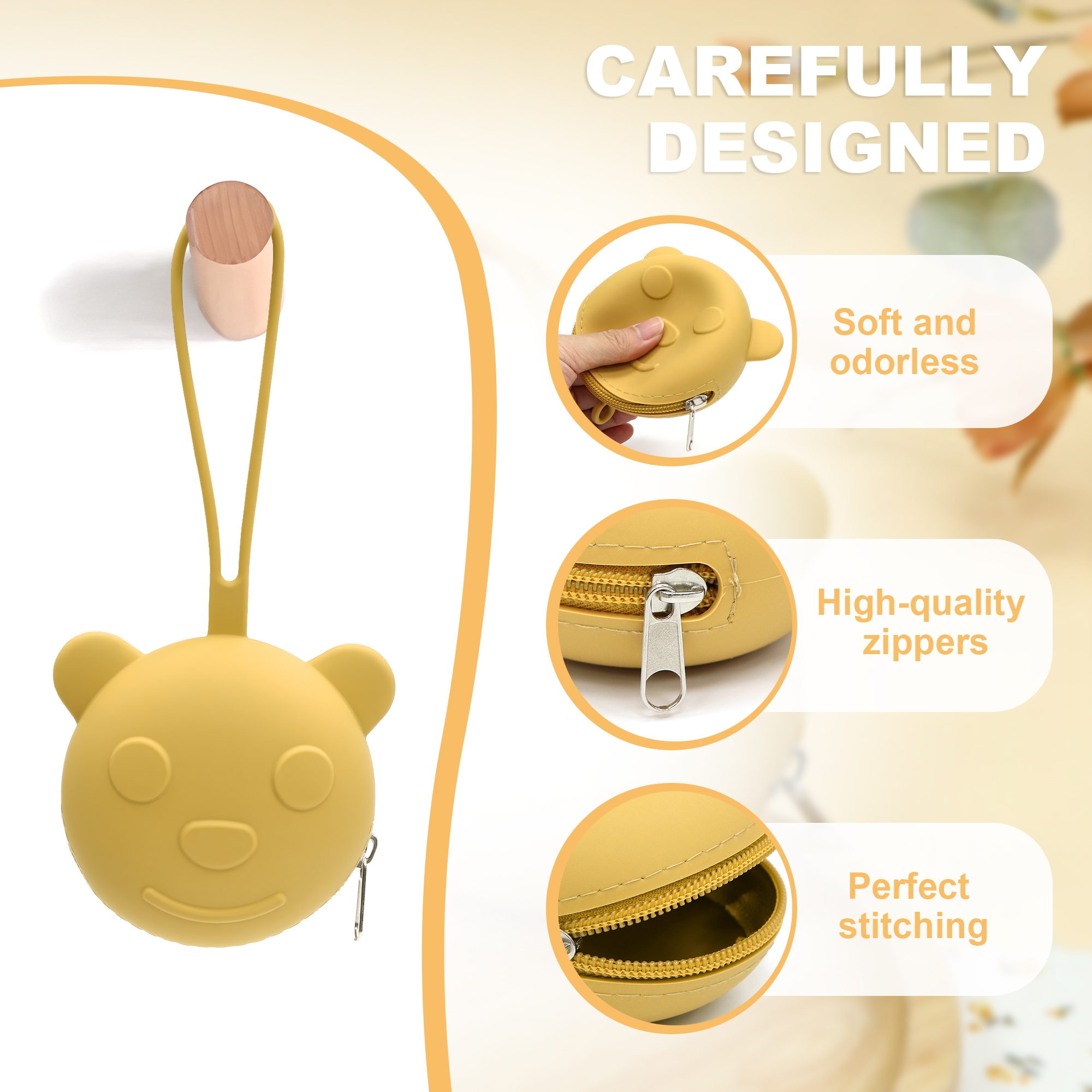 Portable silicone pacifier bag - Backpack Diaper Bag บทวิจารณ์และราคา