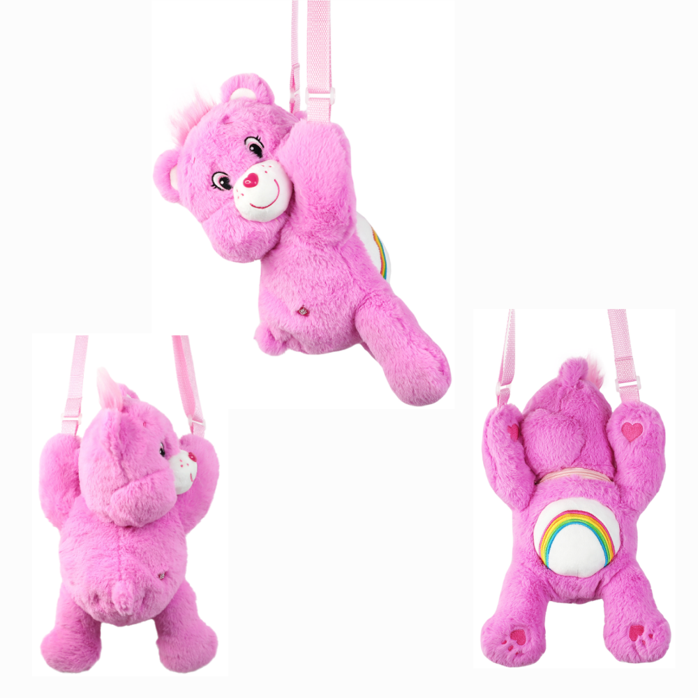 Care Bears Cute Plush Crossbod - Mini Backpack Purse บทวิจารณ์และราคา