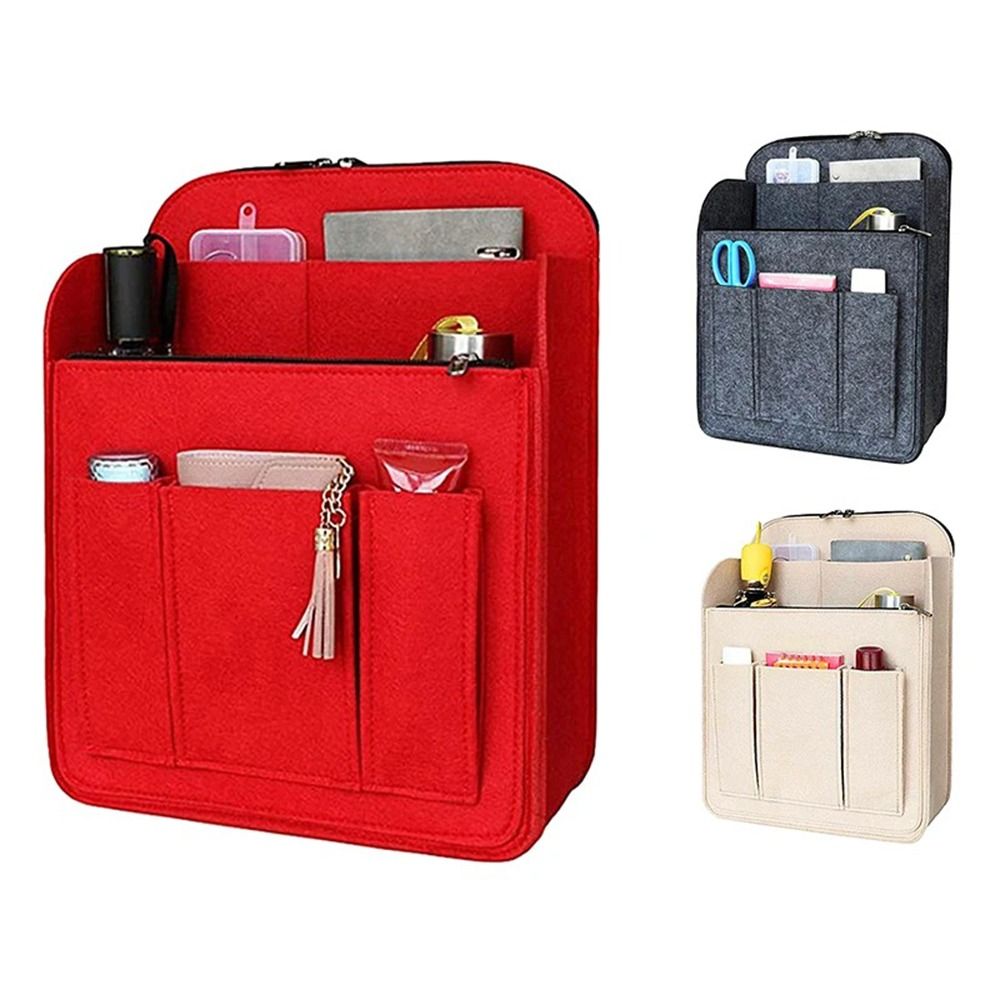 Multi-Pocket Insert Bag Organi - Backpack Insert Organizer บทวิจารณ์และราคา