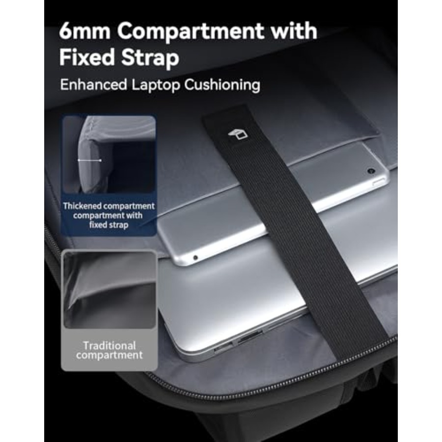 17.3'' Laptop Backpack for Men - Travel Backpack Anti Theft บทวิจารณ์และราคา