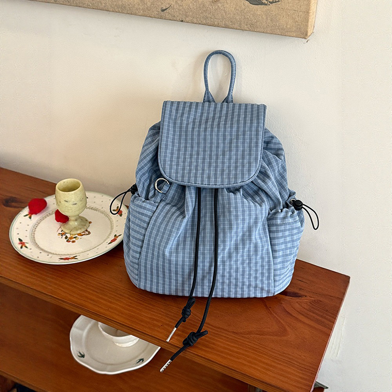 Plaid Laptop Lightweight Backp - Canvas Backpack Casual บทวิจารณ์และราคา