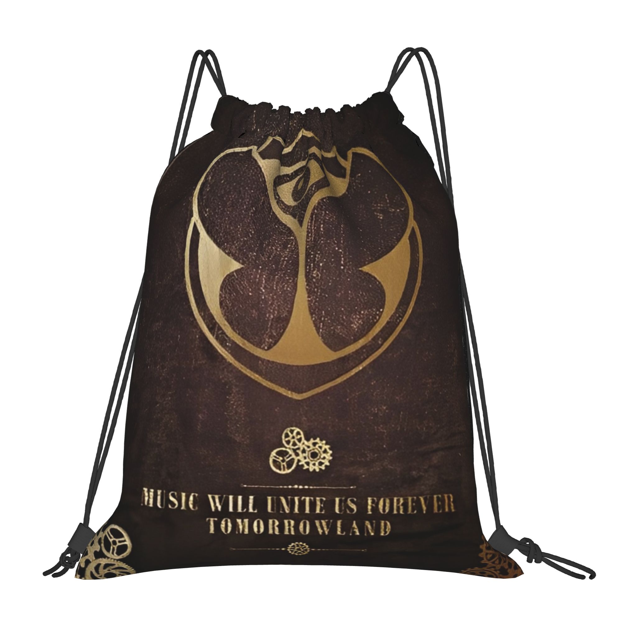 Tomorrowlands  Drawstring Bags - Drawstring Gym Bag บทวิจารณ์และราคา