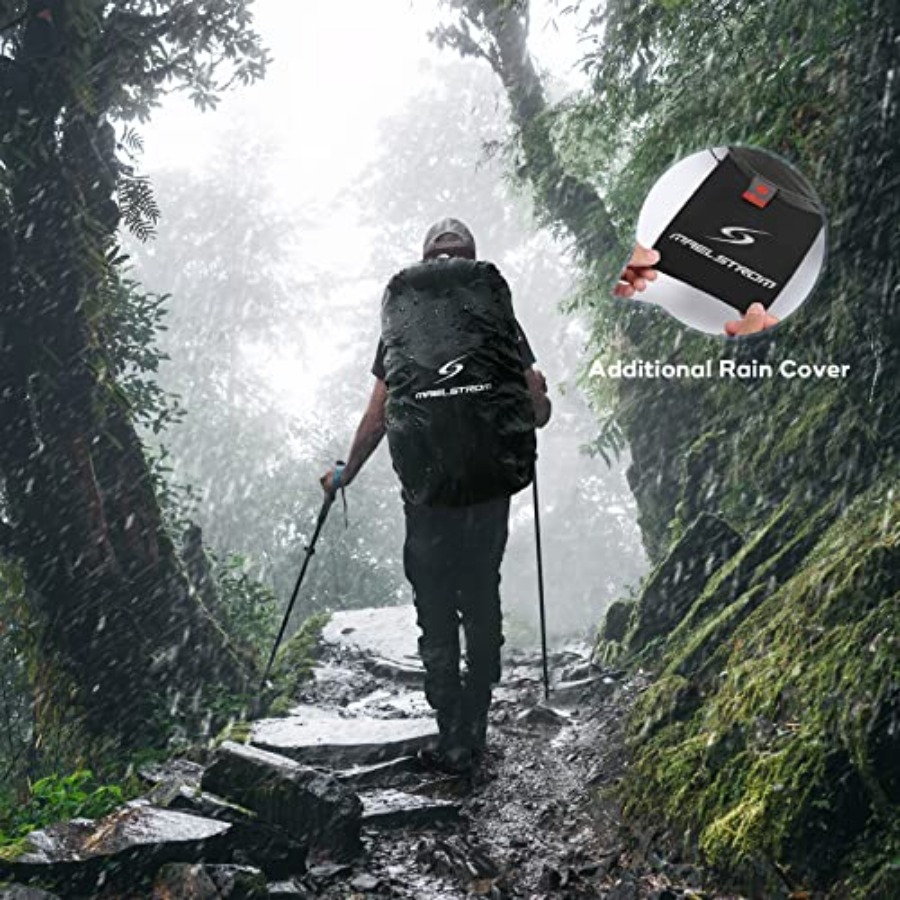 Hiking Backpack, Camping Backp - Rain Cover Backpack บทวิจารณ์และราคา