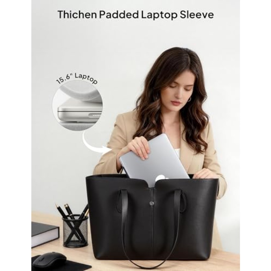 TOPEAST Laptop Tote Bag for Wo - Laptop Sleeve Removable บทวิจารณ์และราคา