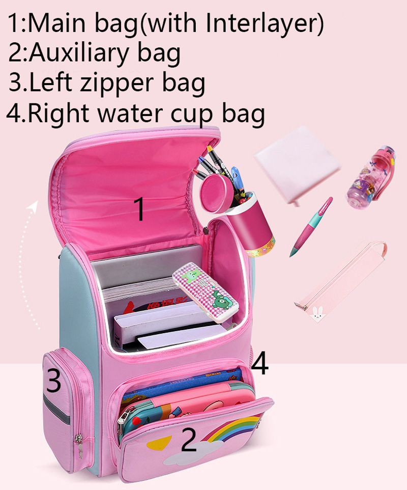 Kid Backpack for Girl Unicorn  - School Backpack Teen บทวิจารณ์และราคา