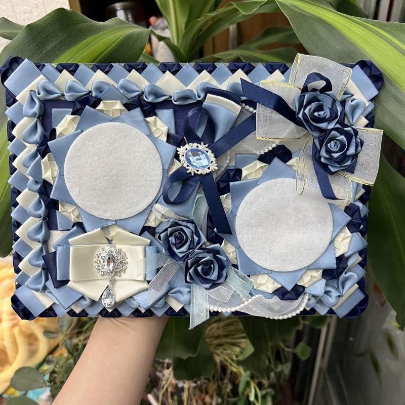 ribbon lace hand made Flower F - Backpack Insert Organizer บทวิจารณ์และราคา