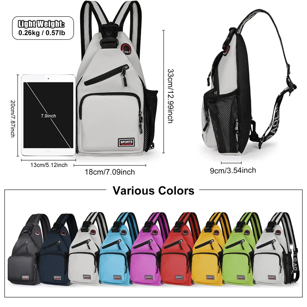 Multi-pocket Casual Chest Bag  - Fashion Backpack Women บทวิจารณ์และราคา