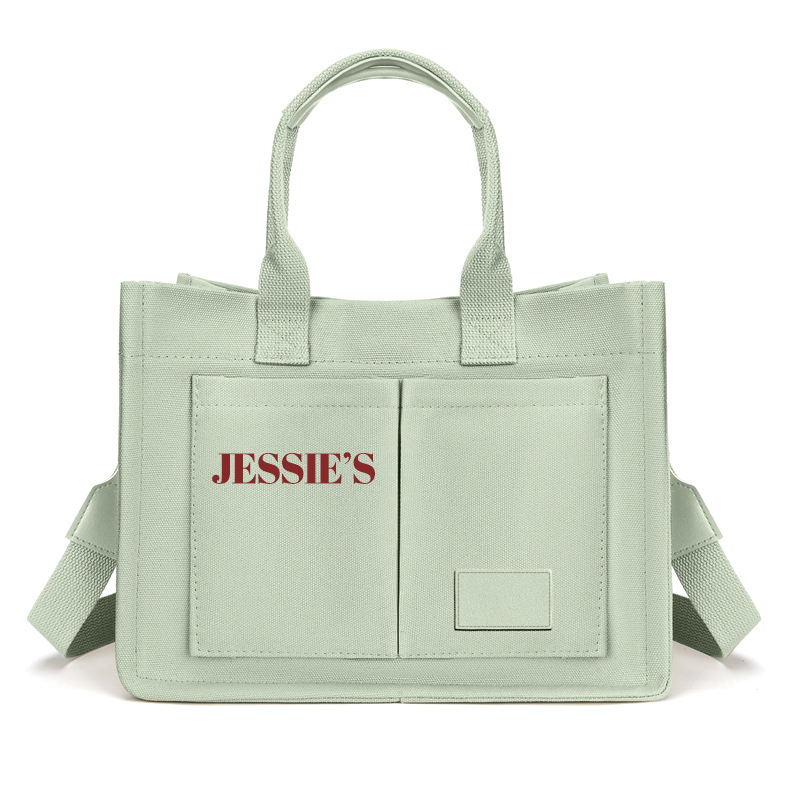 Personalized Name/LOGO Handhel - Canvas Backpack Casual บทวิจารณ์และราคา