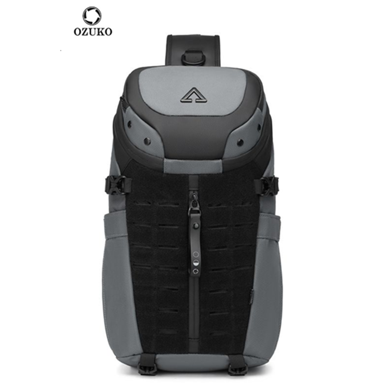 Ozuko Chest Bag Cross bag men  - Travel Backpack Anti Theft บทวิจารณ์และราคา