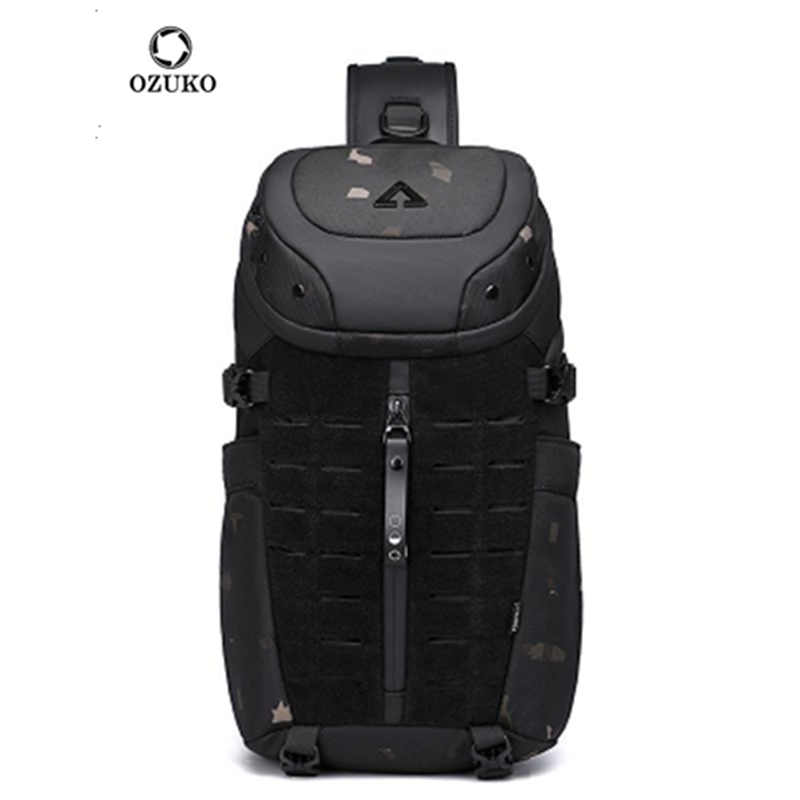 Ozuko Chest Bag Cross bag men  - Travel Backpack Anti Theft บทวิจารณ์และราคา
