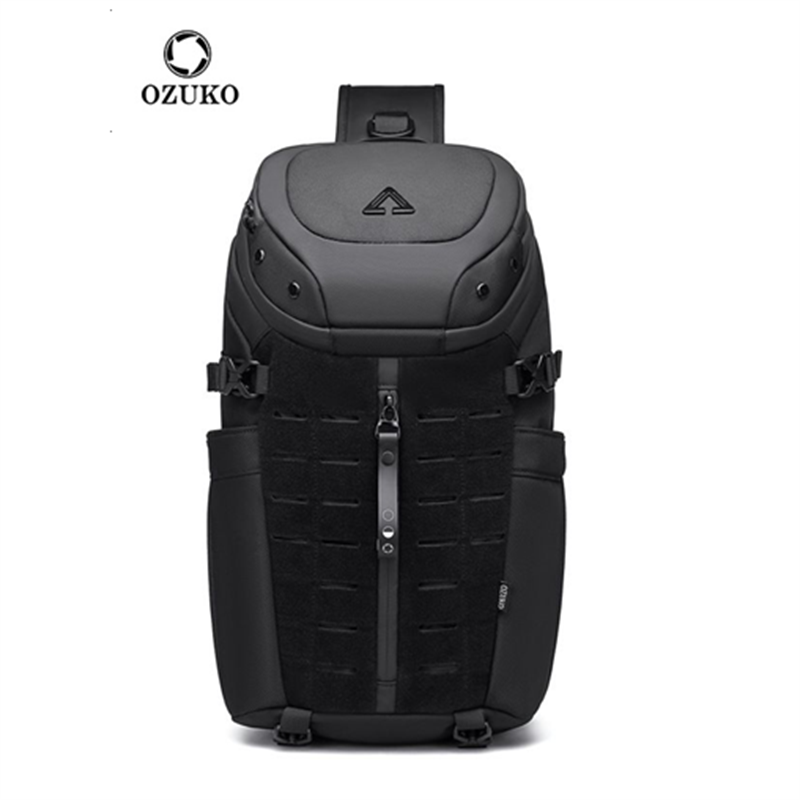 Ozuko Chest Bag Cross bag men  - Travel Backpack Anti Theft บทวิจารณ์และราคา