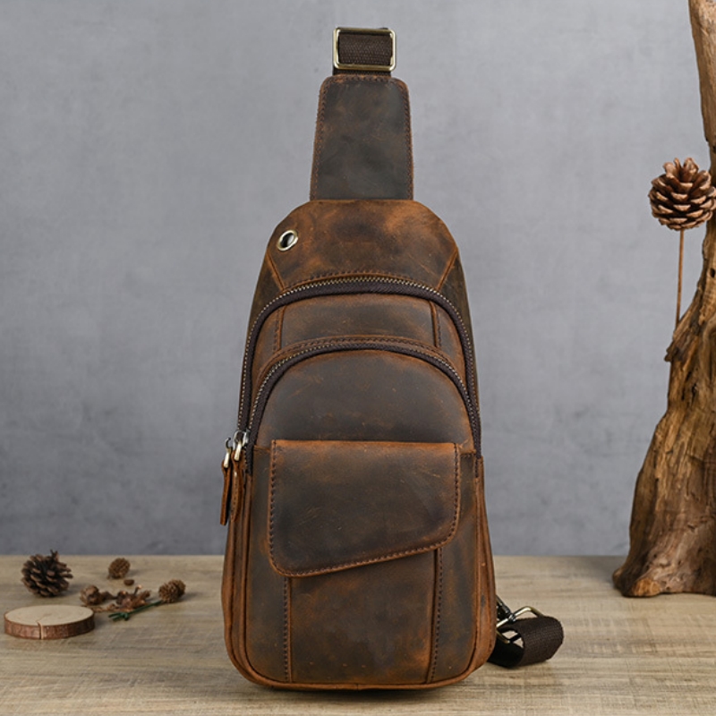 Designer Luxury Multifunction  - Leather Backpack Vintage บทวิจารณ์และราคา