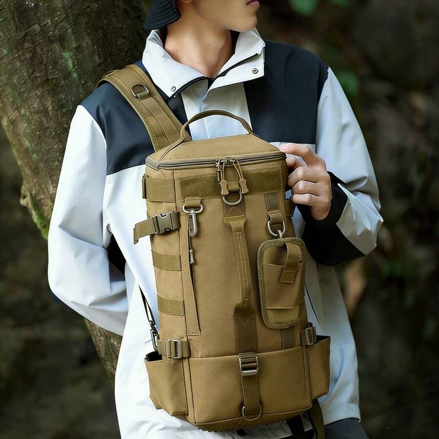 Large Capacity Tactical Backpa - Hiking Backpack Waterproof บทวิจารณ์และราคา