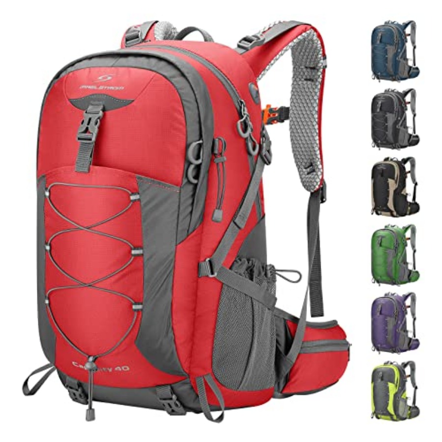 Hiking Backpack, Camping Backp - Rain Cover Backpack บทวิจารณ์และราคา