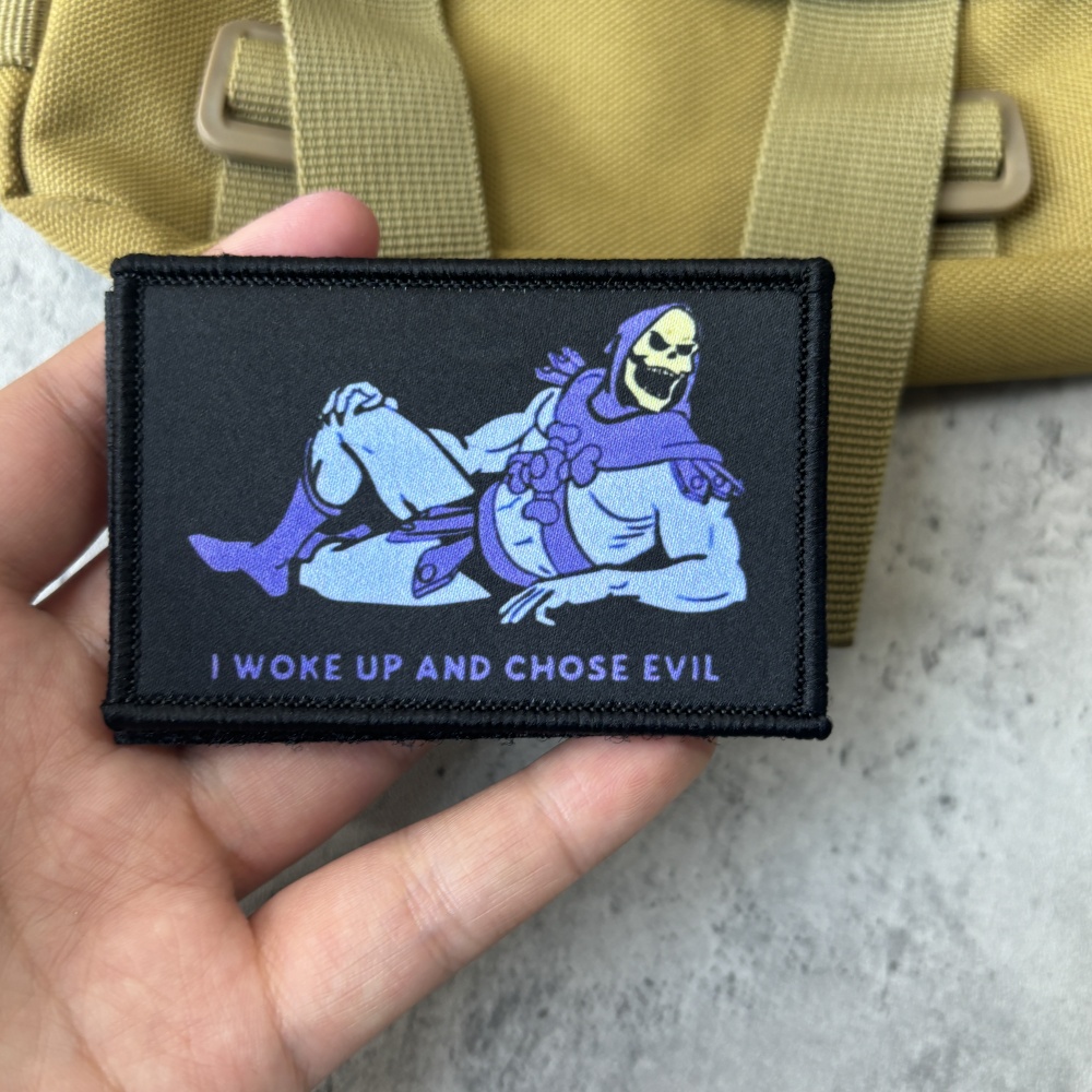 I WOKE UP AND CHOSE EVIL Tacti - Urban Backpack Tactical บทวิจารณ์และราคา