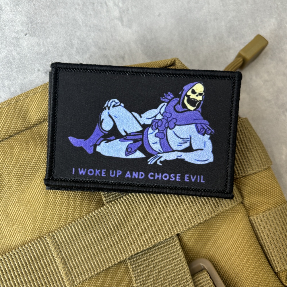 I WOKE UP AND CHOSE EVIL Tacti - Urban Backpack Tactical บทวิจารณ์และราคา