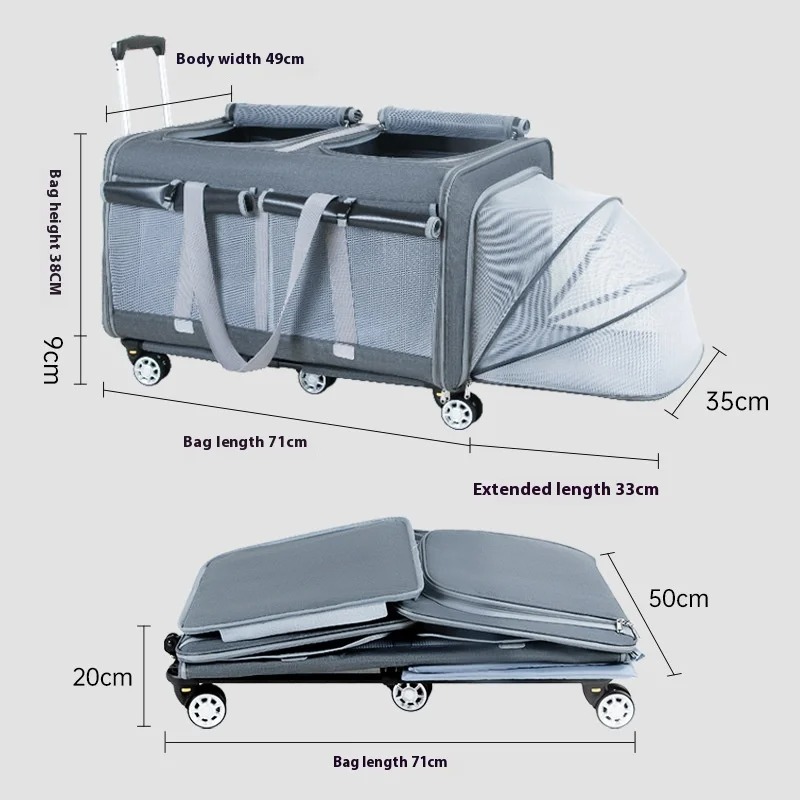 Super Large Capacity Pet Trans - Foldable Backpack Small บทวิจารณ์และราคา