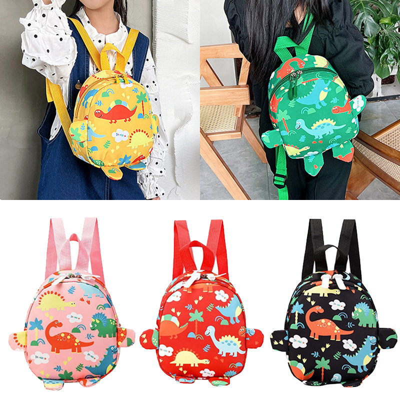 Cute Children Bag Cartoon Dino - Travel Backpack Anti Theft บทวิจารณ์และราคา