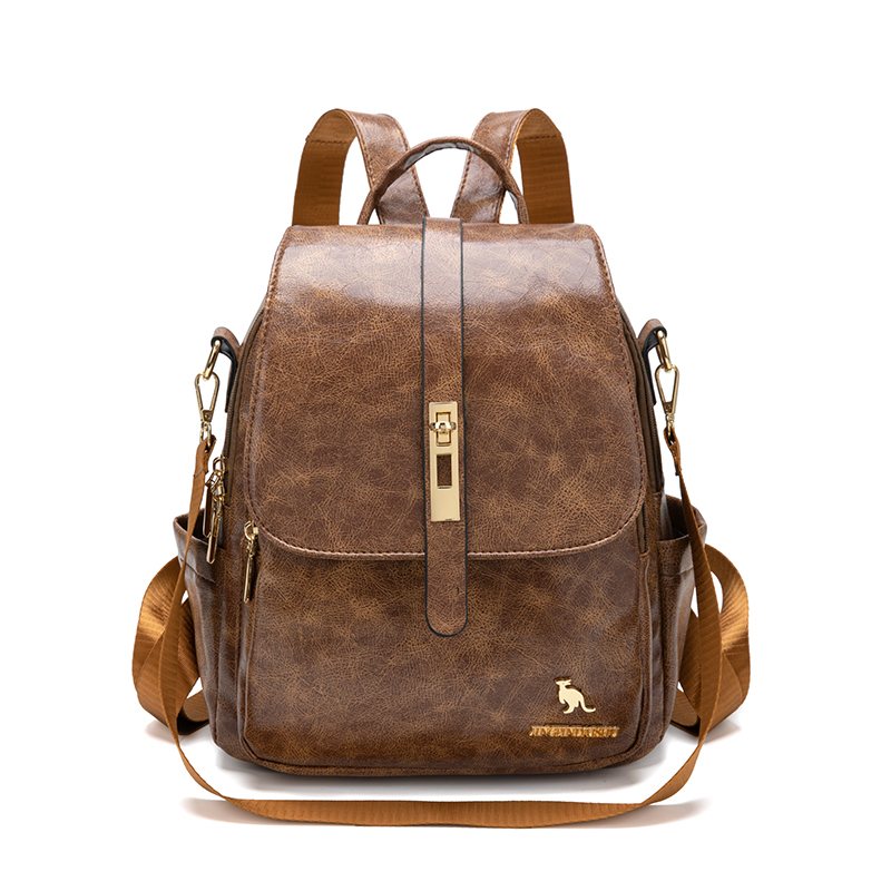 College Women Backpacks Design - Leather Backpack Vintage บทวิจารณ์และราคา