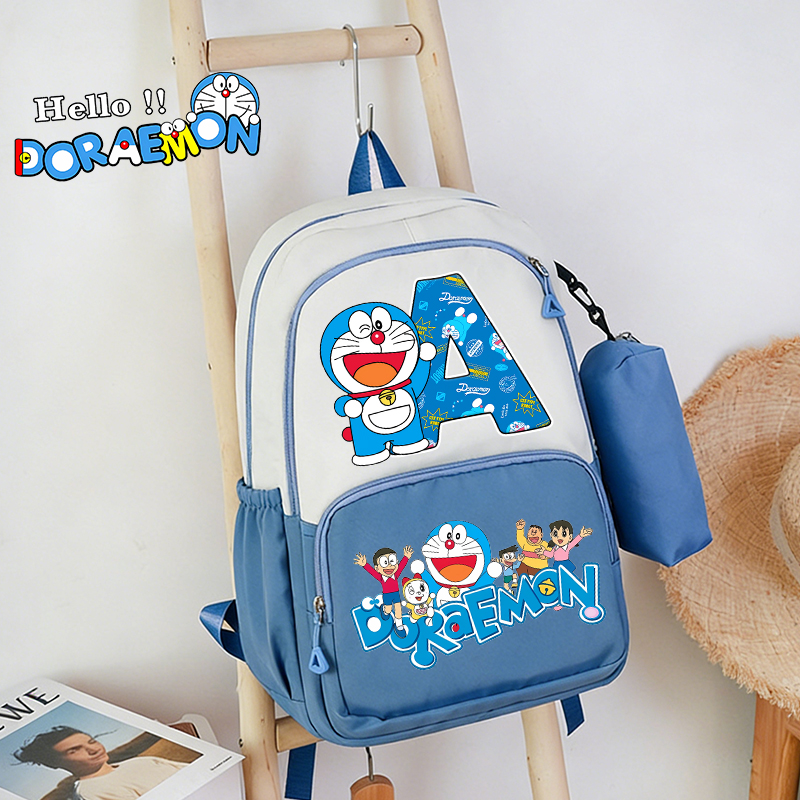 Doraemon Boy Girl School Bag P - School Backpack Teen บทวิจารณ์และราคา