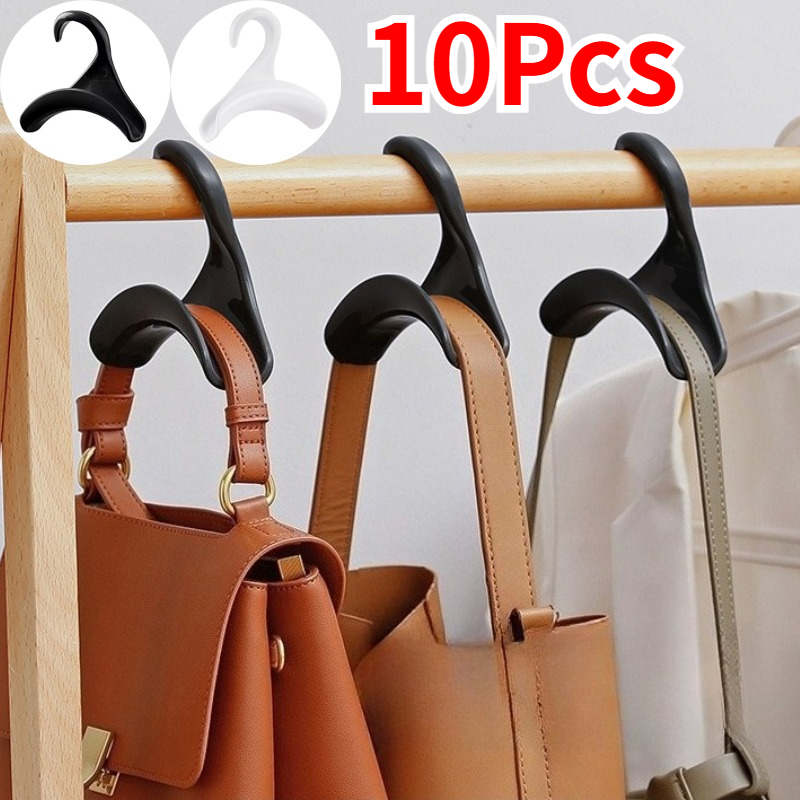 10Pcs Purse Hanger Hooks Bag R - Backpack Insert Organizer บทวิจารณ์และราคา