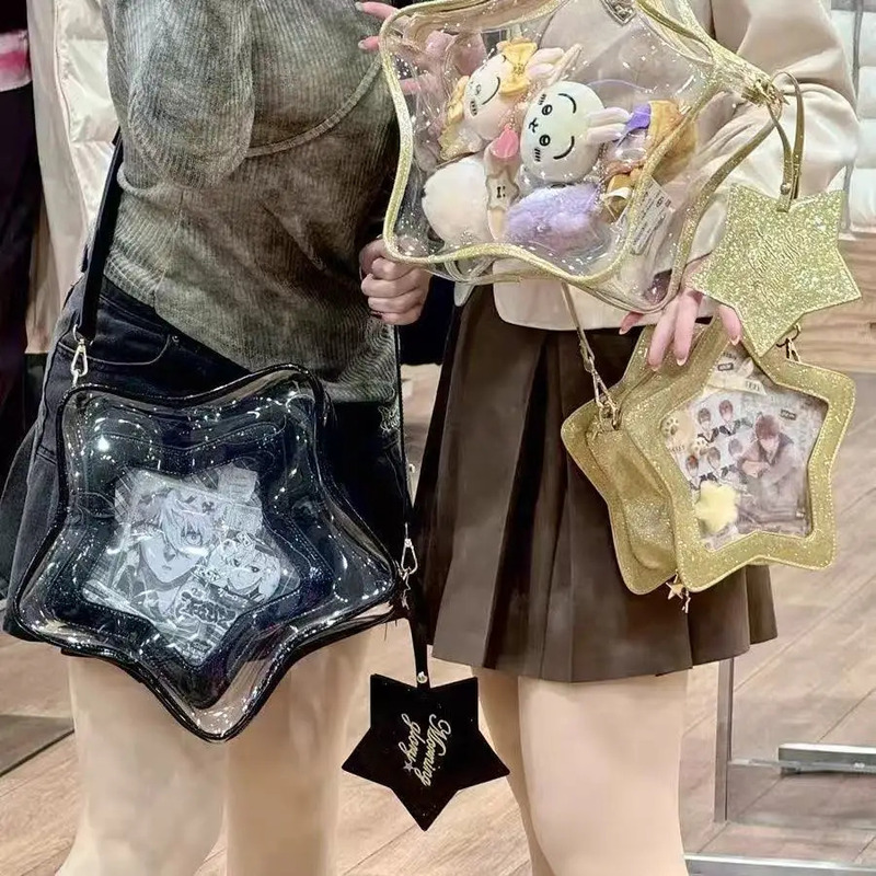 Y2K Cute Bling Star Ita Crossb - Mini Backpack Purse บทวิจารณ์และราคา