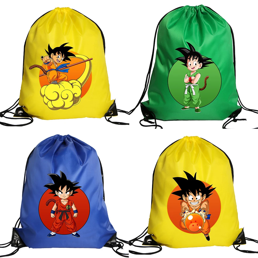 Dragons Ball Polyester Drawstr - Drawstring Gym Bag บทวิจารณ์และราคา