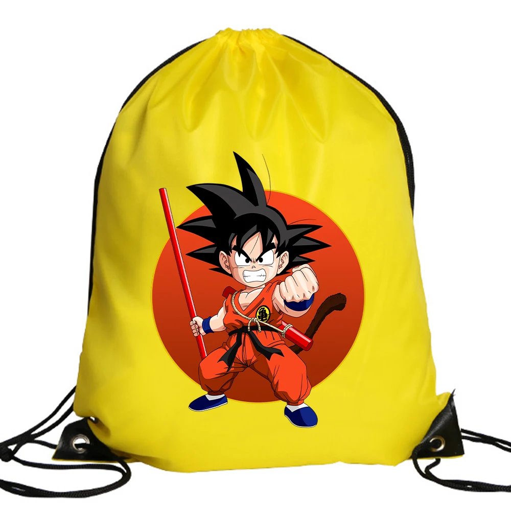 Dragons Ball Polyester Drawstr - Drawstring Gym Bag บทวิจารณ์และราคา