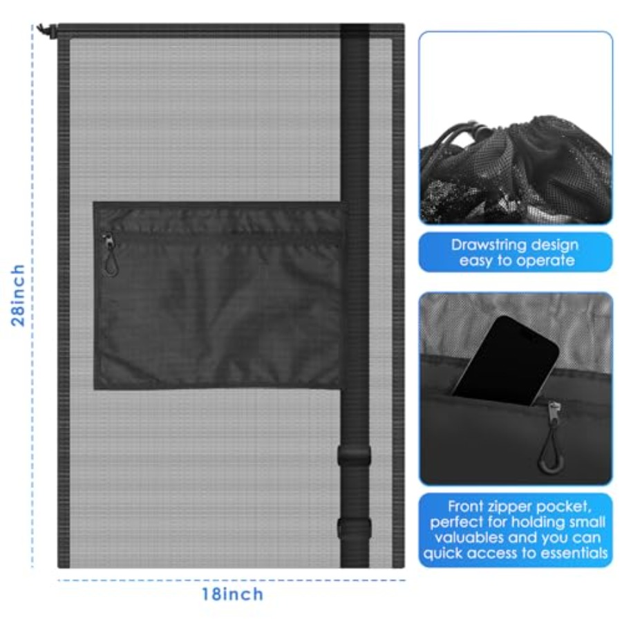 Drawstring Bag Heavy Duty Mesh - Drawstring Gym Bag บทวิจารณ์และราคา