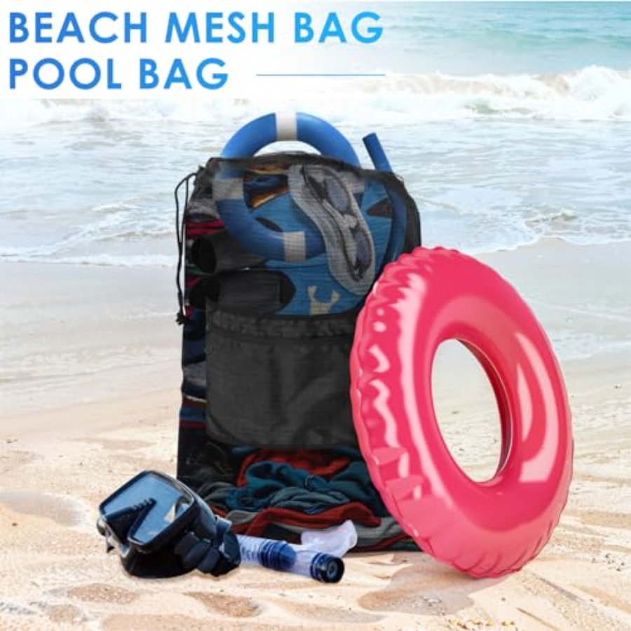 Drawstring Bag Heavy Duty Mesh - Drawstring Gym Bag บทวิจารณ์และราคา
