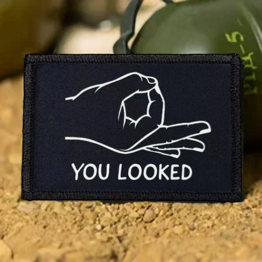 You Looked Morale Badge Patche - Urban Backpack Tactical บทวิจารณ์และราคา