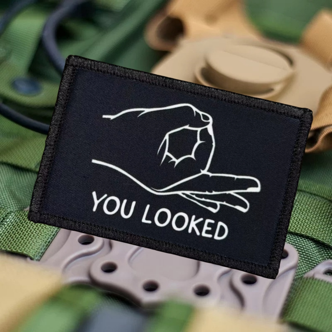 You Looked Morale Badge Patche - Urban Backpack Tactical บทวิจารณ์และราคา