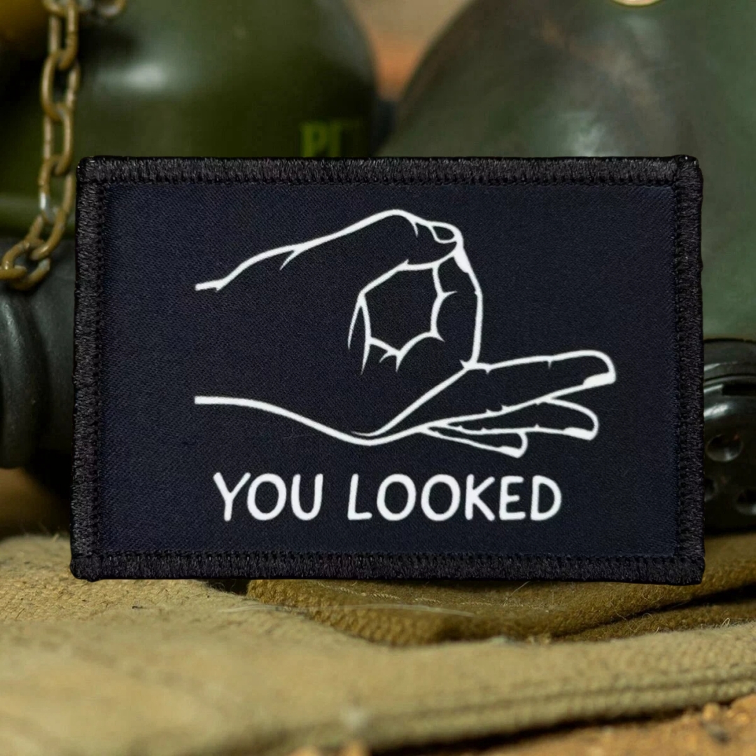 You Looked Morale Badge Patche - Urban Backpack Tactical บทวิจารณ์และราคา