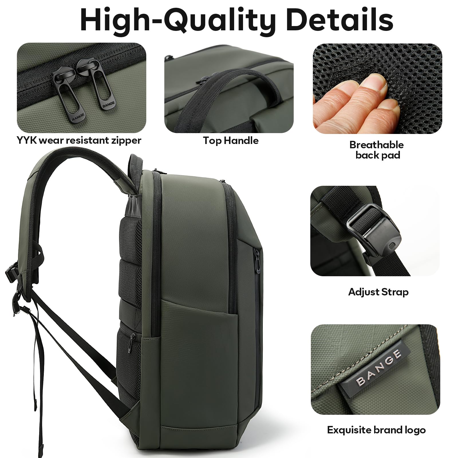 BANGE Fashion Simple Design Wo - Travel Backpack Anti Theft บทวิจารณ์และราคา