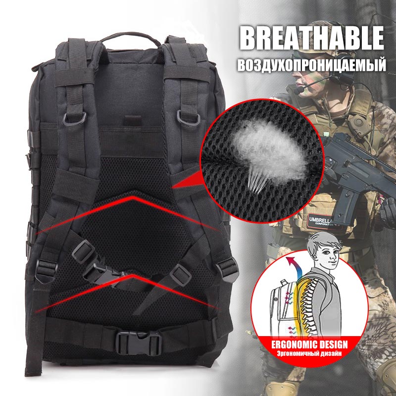 AA 60L Army Military Tactical  - Rucksack Military Style บทวิจารณ์และราคา