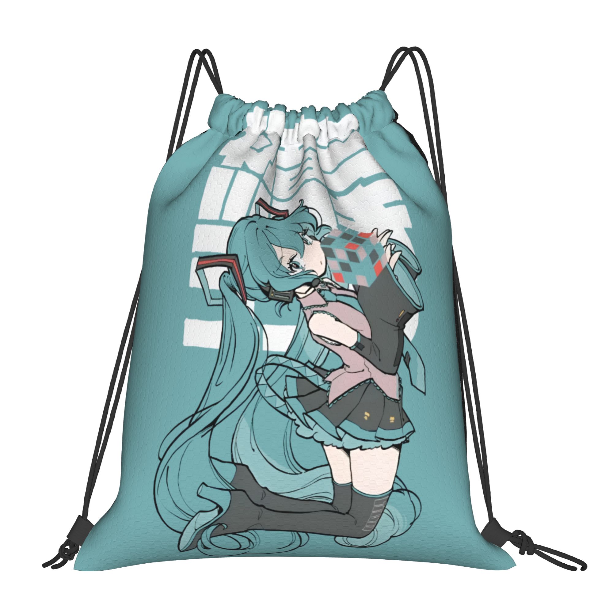 Custom H-Hatsunes Drawstring B - Drawstring Gym Bag บทวิจารณ์และราคา