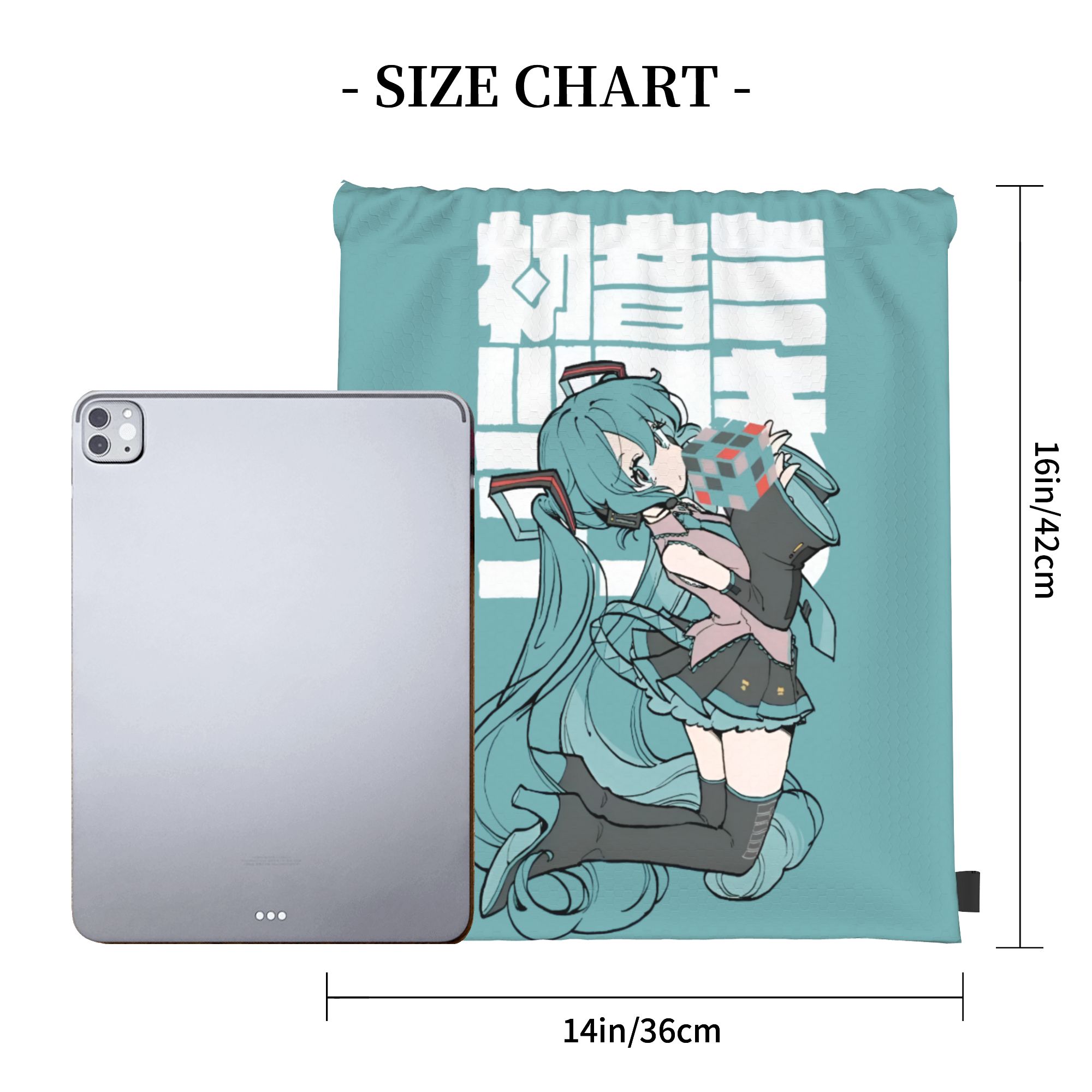 Custom H-Hatsunes Drawstring B - Drawstring Gym Bag บทวิจารณ์และราคา