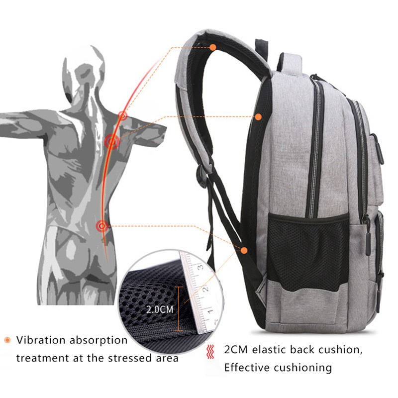 Large Capacity Backpack Men La - School Backpack Teen บทวิจารณ์และราคา