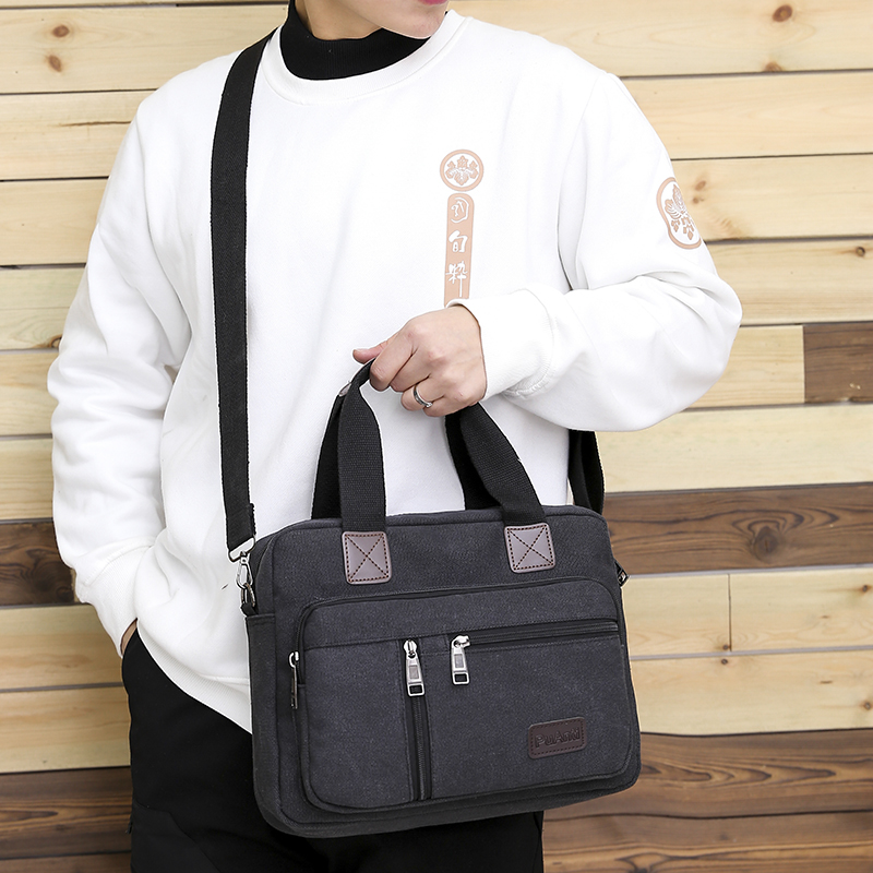 Men's Canvas Travel Handbag La - Canvas Backpack Casual บทวิจารณ์และราคา