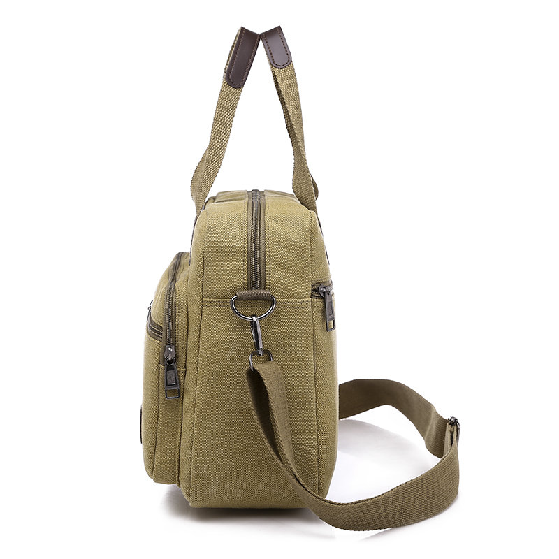 Men's Canvas Travel Handbag La - Canvas Backpack Casual บทวิจารณ์และราคา