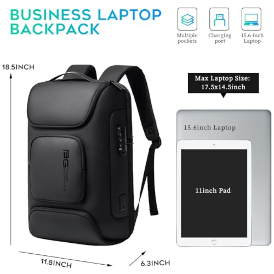 Business Backpack, Laptop Back - Laptop Backpack 15.6 บทวิจารณ์และราคา