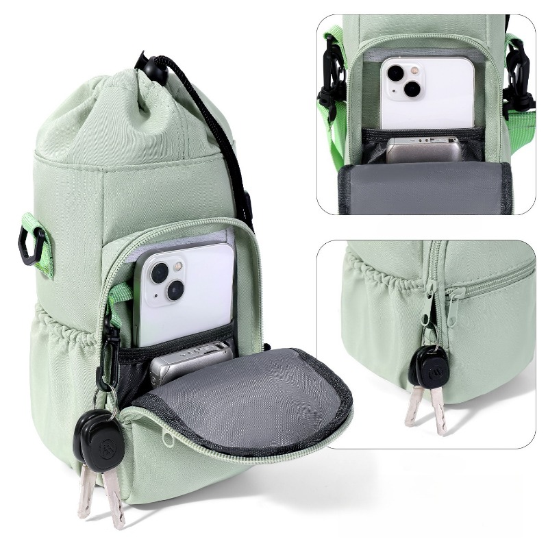 2pcs Water Bottle Crossbody Ba - Hydration Pack Outdoor บทวิจารณ์และราคา
