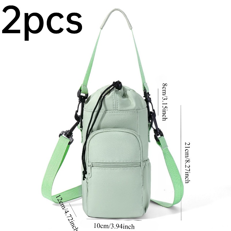 2pcs Water Bottle Crossbody Ba - Hydration Pack Outdoor บทวิจารณ์และราคา